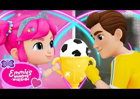 Kids vs Parents Soccer Match! ⚽ Mermaid Emmie Joins the Football Game! | Emmie’s Wonder Wardrobe