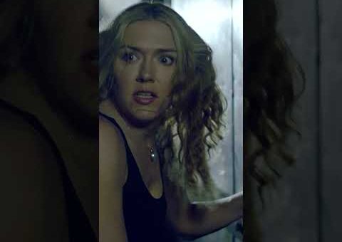 She’s LOCKED with a MASKED KILLER😱🔪 #shorts #ZombieNazi #BeneaththeIce #englishmovies #actionmovie
