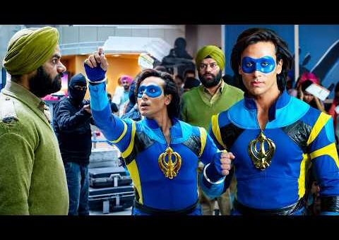 Airport पर Flying Jatt ने बचायी यात्रियों की जान : Tiger Shroff | A Flying Jatt Airport Scene