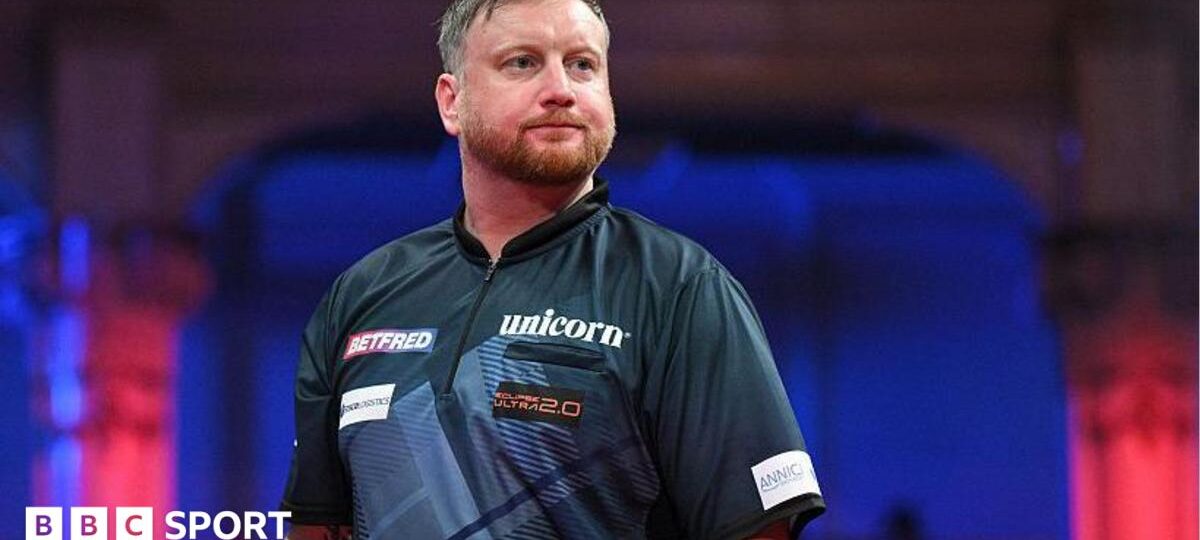 Menzies taken ill on stage at World Matchplay