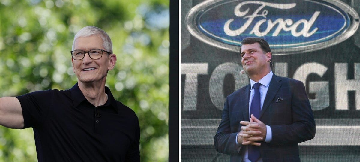 Ford's next generation of EVs will have Apple built into their brains
