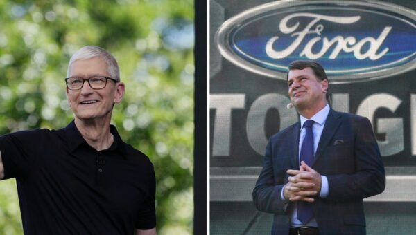 Ford's next generation of EVs will have Apple built into their brains
