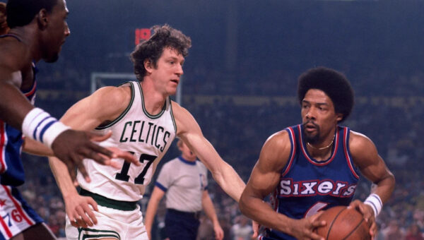 YouTube Gold: John Havlicek Stymies Dr. J