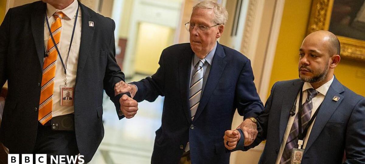 Questions swirl over top US Republican McConnell's hospital stay - here's what we know