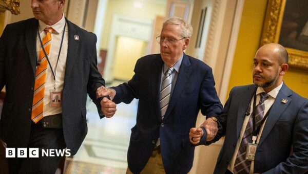 Questions swirl over top US Republican McConnell’s hospital stay – here’s what we know