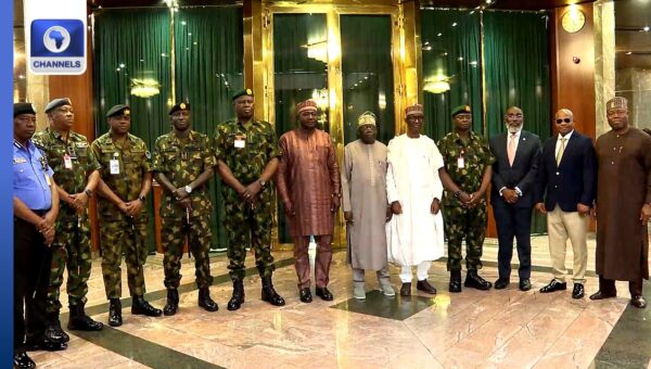 VIDEO: President Tinubu Meets With Security Chiefs, Review Strategies
