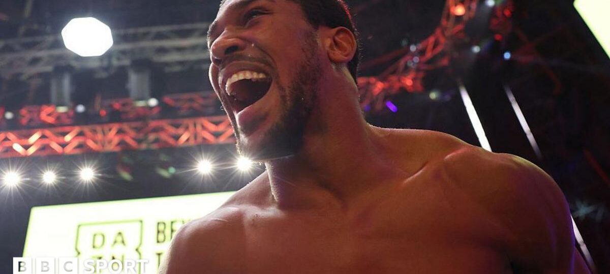 Joshua’s emotional win over Prenga in pictures