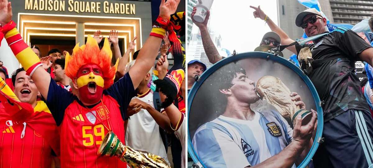 World Cup final: Tri-State area celebrates Spain's win over Argentina