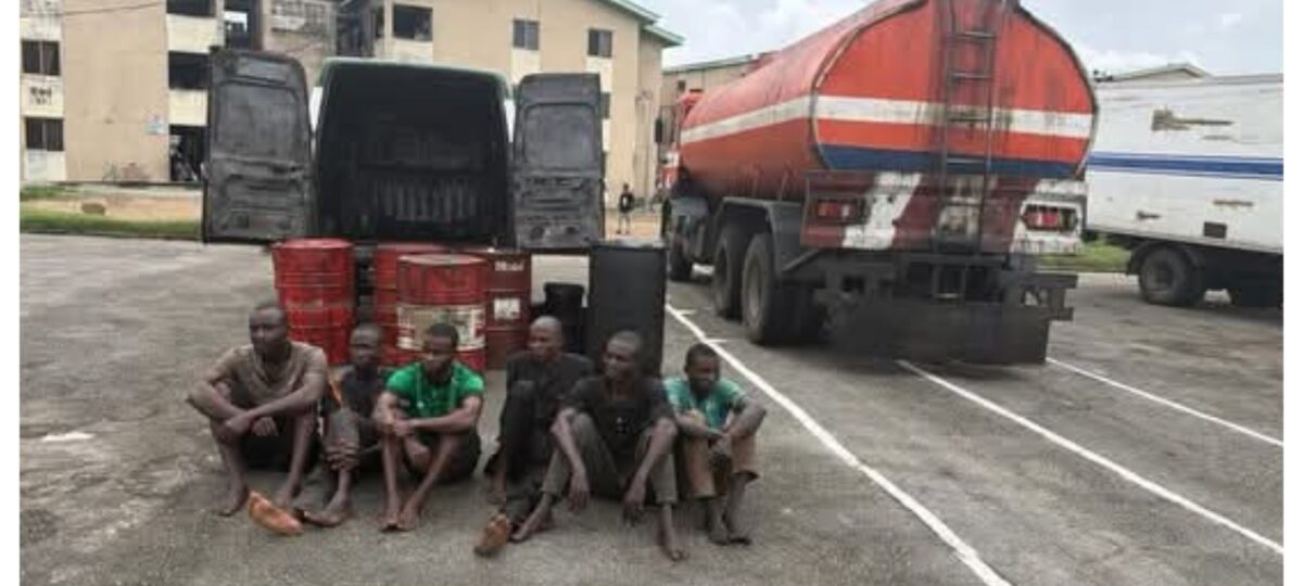 Army dismantles illegal bunkering site, arrests six suspects in Lagos
