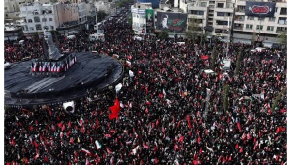 ‘We want revenge’: Mourners say as Khamenei’s funeral procession moves through Tehran