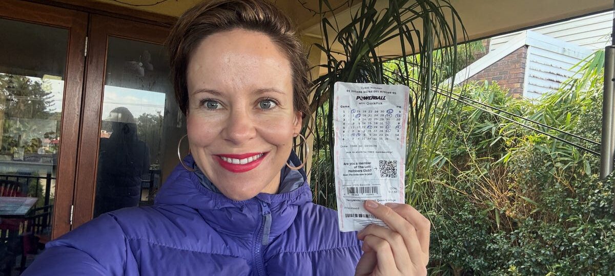 My 11-year-old son convinced me to buy a Lotto ticket after a rough month. We used our winnings for a family treat.