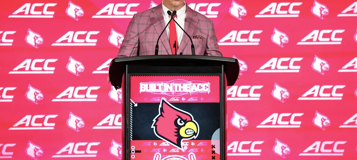 Video, transcript: Jeff Brohm and Louisville players talk at ACC Media Day