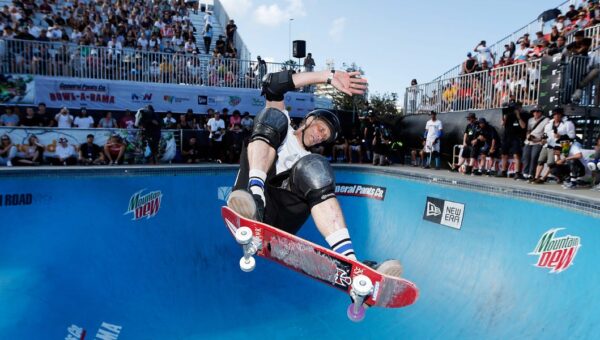 Tony Hawk says movement keeps you young, whether it’s chasing your grandkid, dancing, or yes, doing ollies