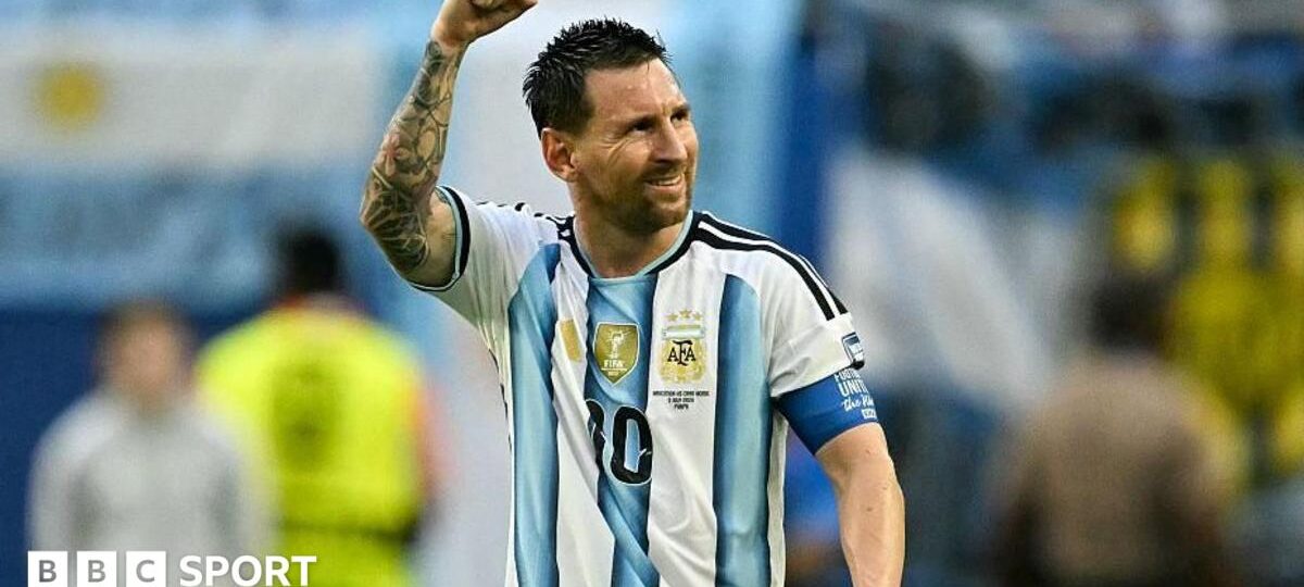 Murals, flags and beef dishes - Messi mania takes hold in Miami