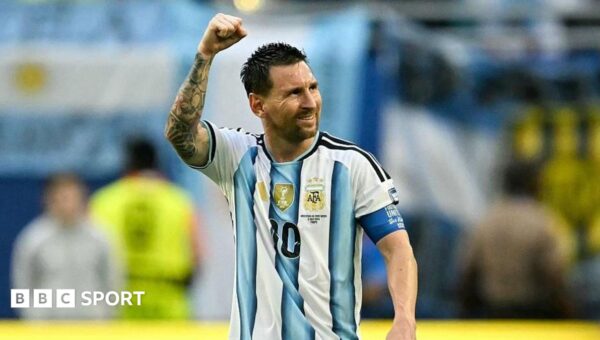Murals, flags and beef dishes – Messi mania takes hold in Miami