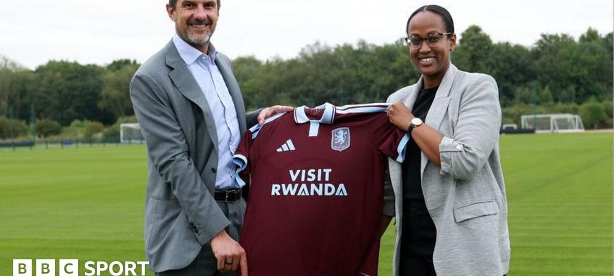 Villa warned over sportswashing after Visit Rwanda deal