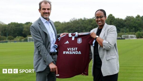Villa warned over sportswashing after Visit Rwanda deal