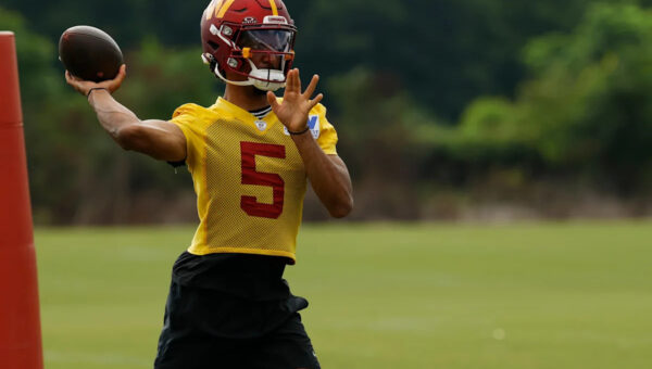 Jayden Daniels, other Commanders putting in work before training camp