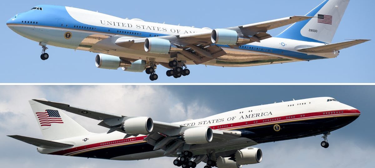 How Trump’s new Air Force One, a luxury jet from Qatar, compares to the outgoing presidential plane