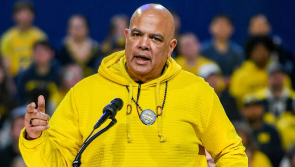 Michigan athletic director Warde Manuel will receive a $7 million lump sum in his separation deal