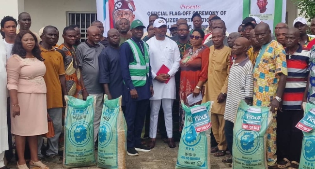 12,000 Edo Farmers To Benefit From FG’s Free Fertiliser Initiative