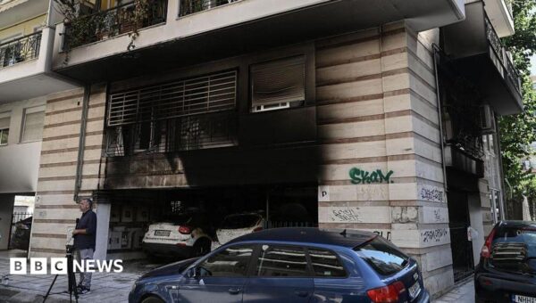 Greek politician’s mother dies of wounds after arson attack