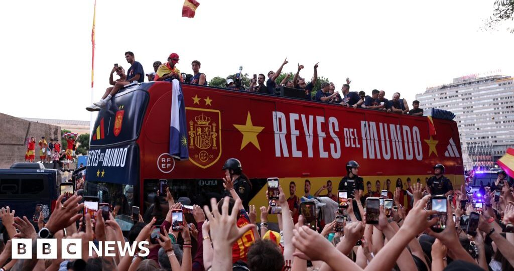 Watch: Spain World Cup champions receive royal welcome in Madrid