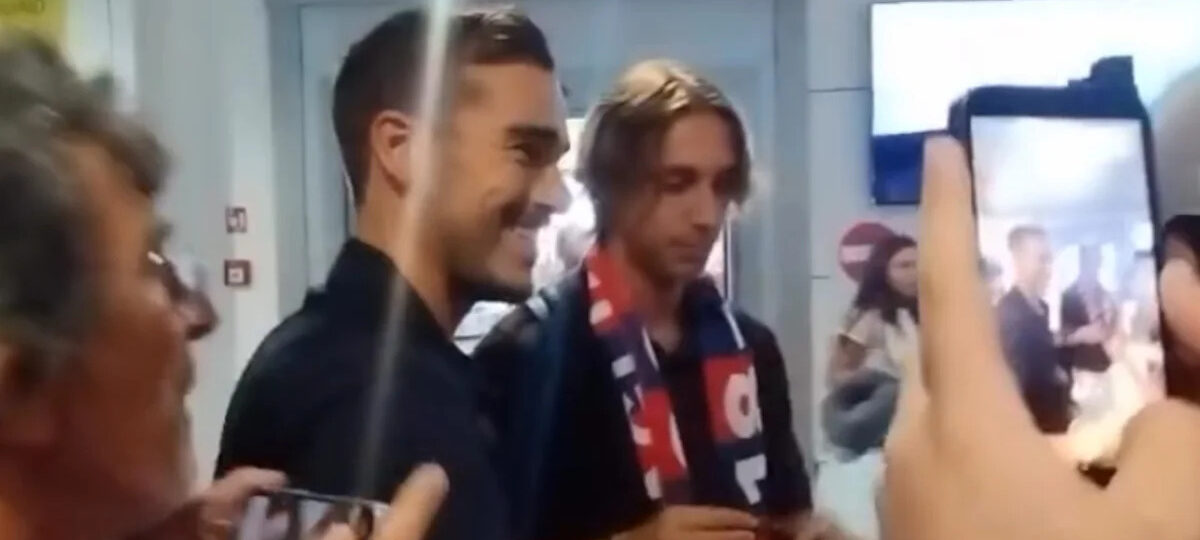 Winks and Fazzini arrive to join Cagliari: ‘Happy to be back in Italy’