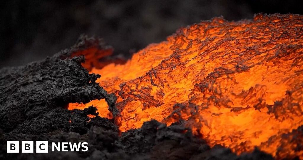 Watch: Mount Etna eruption creates trail of bright orange lava