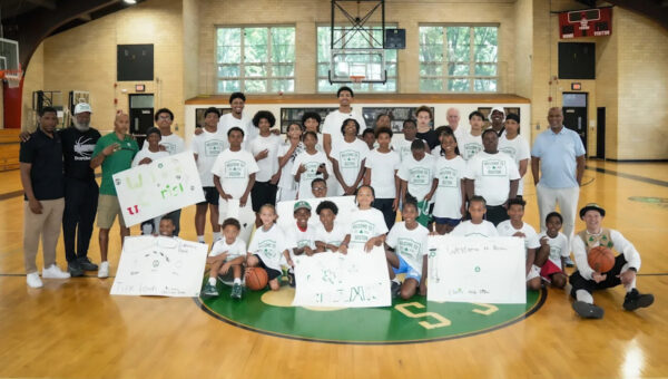 Boston Celtics rookies Chris Cenac Jr., Dillon Mitchell get first introduction to city, fans