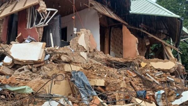 Anambra Building Collapse: Body of female victim recovered from debris