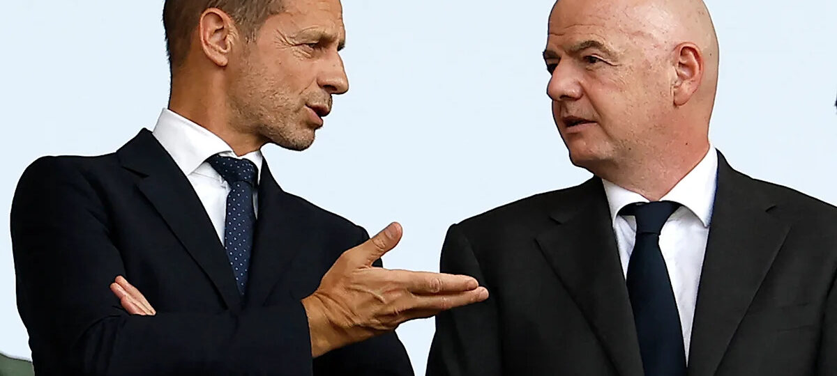 UEFA and its 55 associations boycott FIFA and the World Cup
