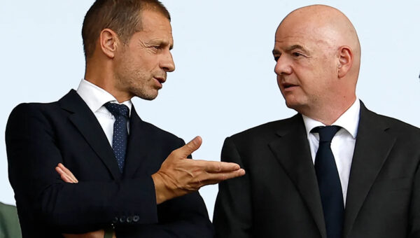 UEFA and its 55 associations boycott FIFA and the World Cup