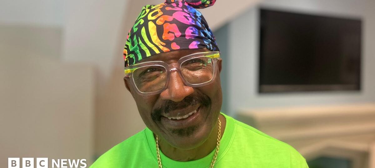 Mr Motivator delivers fitness class at care home