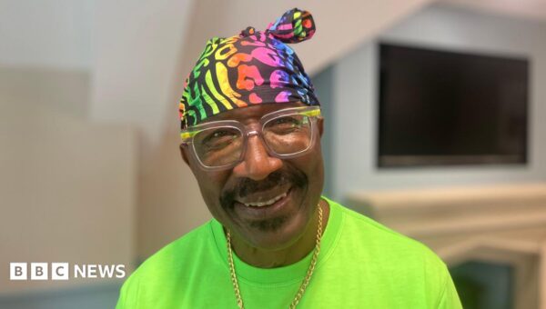 Mr Motivator delivers fitness class at care home