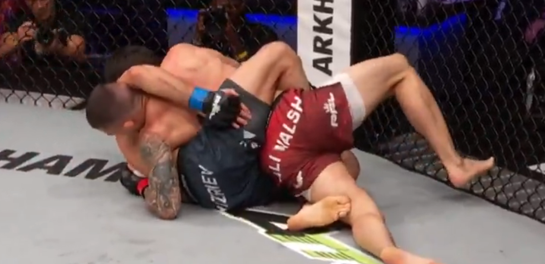 PFL Austin video: Gamid Khizriev twists Biaggio Ali Walsh with rare sub