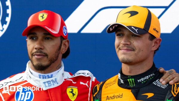 Norris cautious despite pole as it ‘falls apart’ for Hamilton