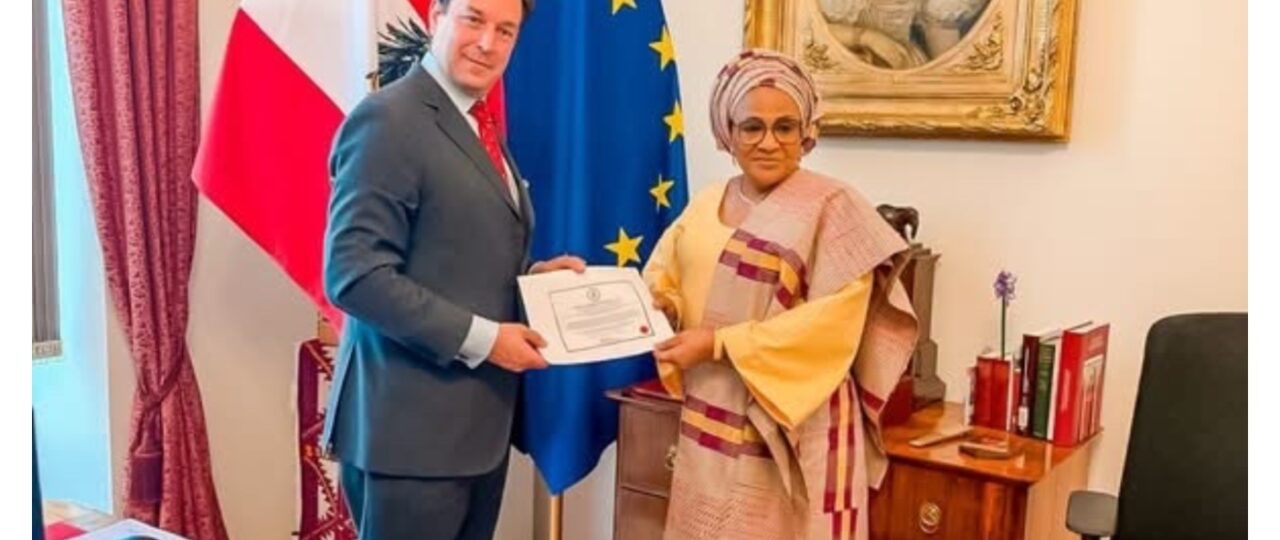 Ajimobi officially presents letter of credence as Nigeria ambassador to Austria