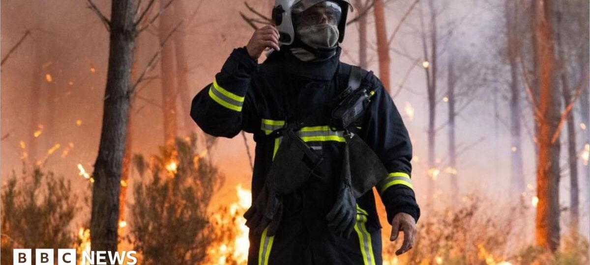Wildfire now nine miles away from French city of Bordeaux, mayor warns