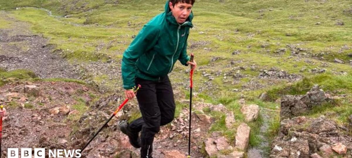 Runner becomes fastest woman to complete the three peaks challenge on foot