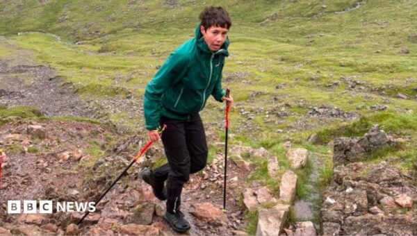 Runner becomes fastest woman to complete the three peaks challenge on foot
