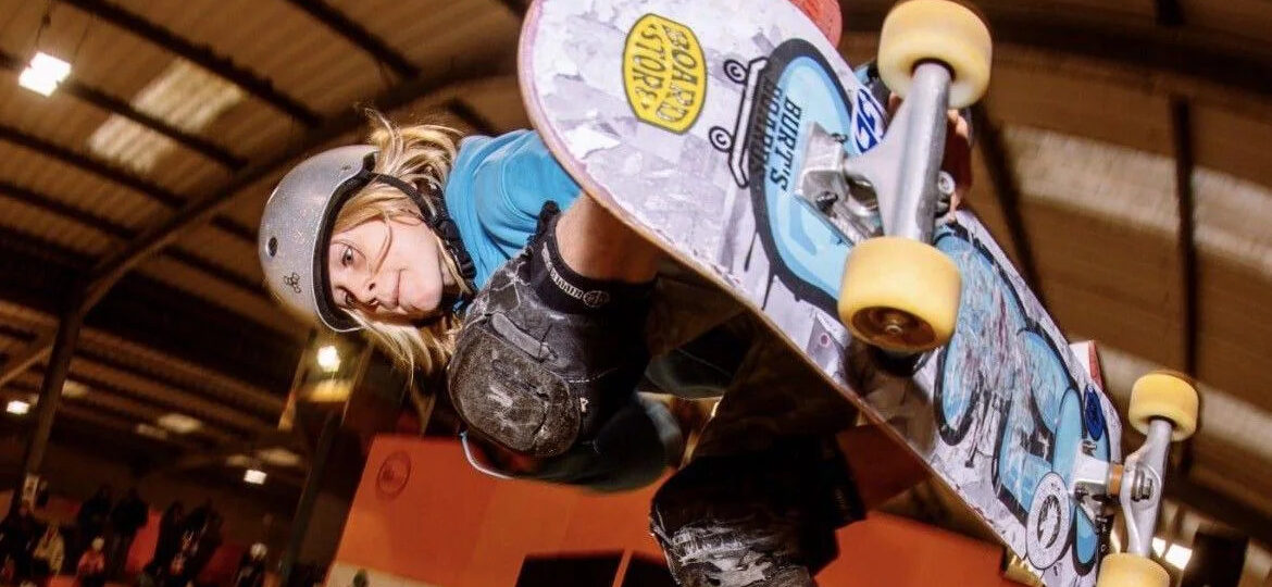 The 10-year-old skateboarder with an Olympic dream