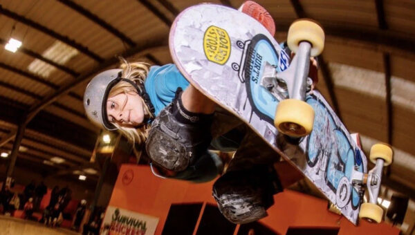 The 10-year-old skateboarder with an Olympic dream