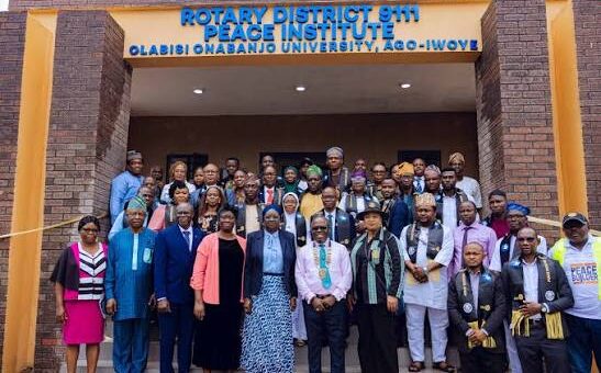 Rotary donates multi-million naira peace institute building to OOU