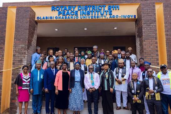 Rotary donates multi-million naira peace institute building to OOU