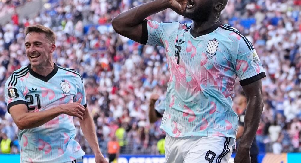 ‘Overturn this’: victorious Belgium throw barb after Balogun red-card controversy