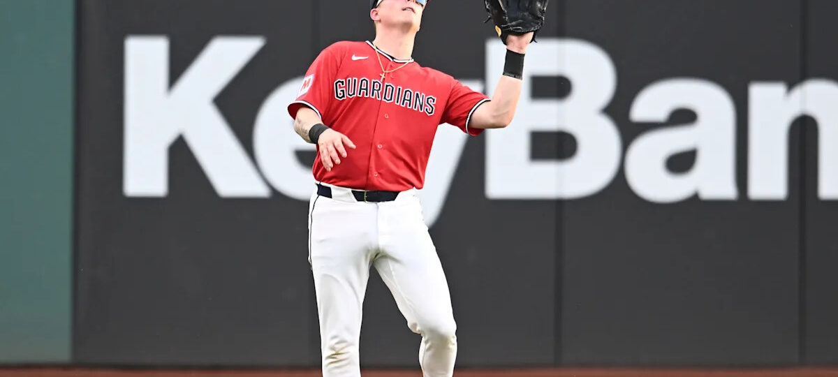 Guardians rookie Cooper Ingle tosses ball into stands early after losing outs count in loss to Rangers: 'I feel terrible'