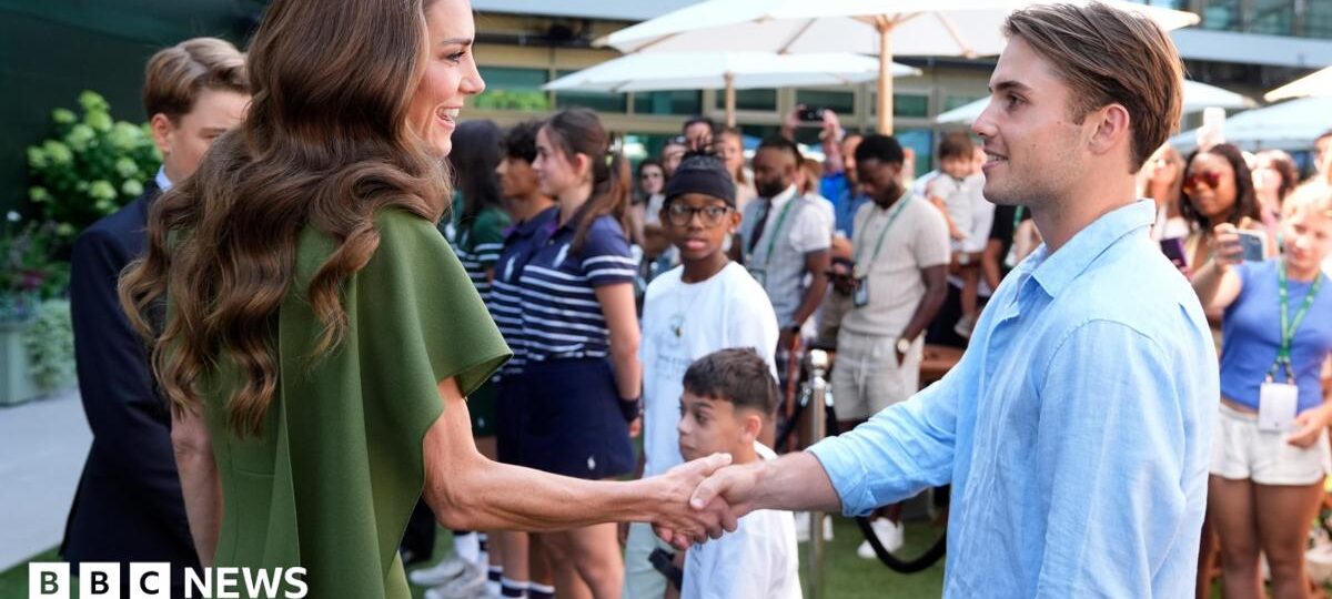 Arthur Fery invites Prince George and Princess Charlotte to play tennis