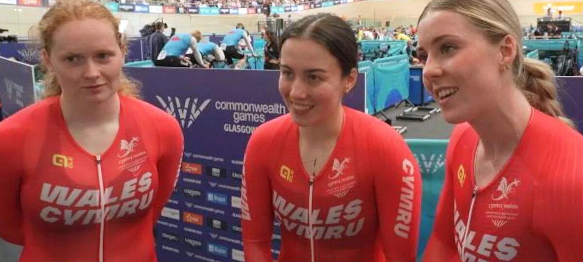 Wales sprint team trio win Commonwealth gold