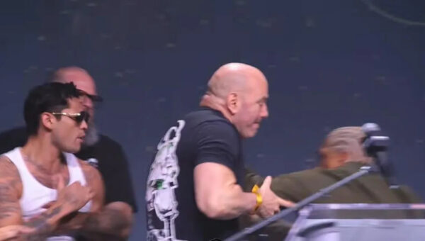 Video! Dana White Breaks Up Fight Between Ryan Garcia, Conor Benn